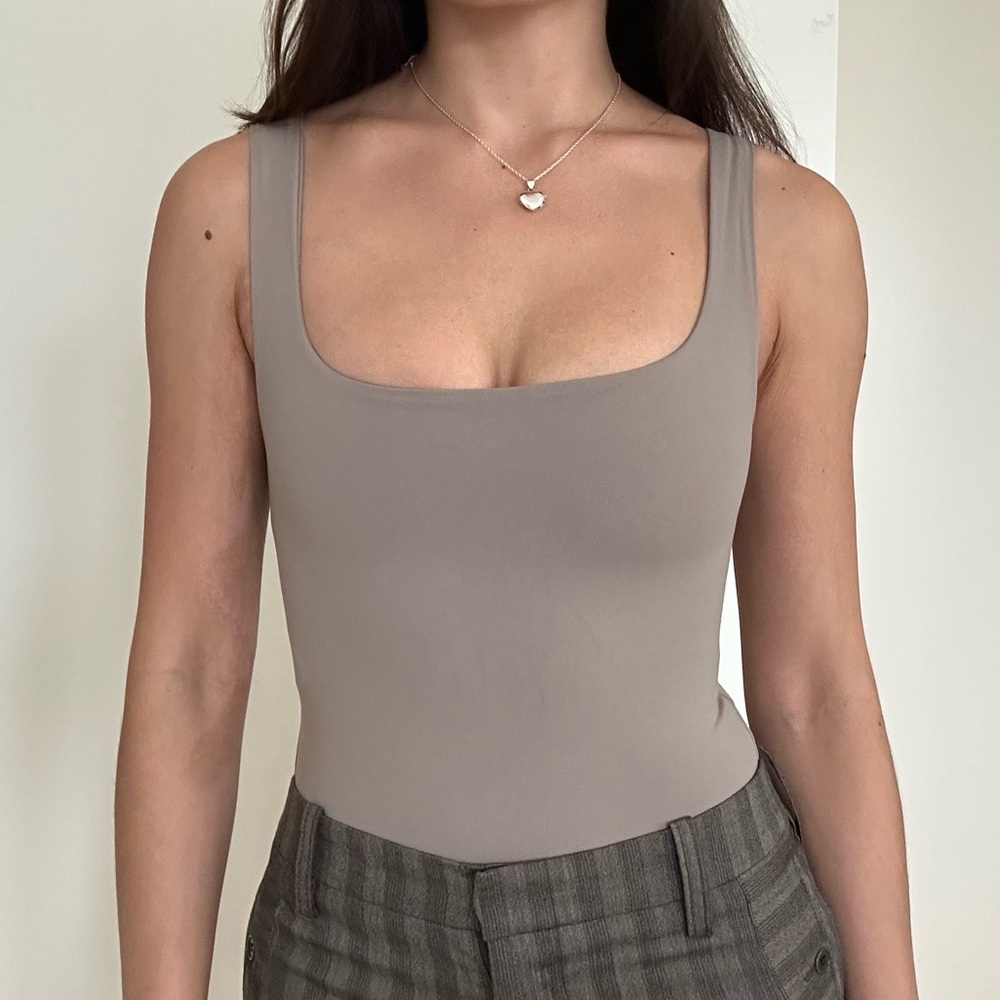 Abercrombie Square Neck Bodysuit